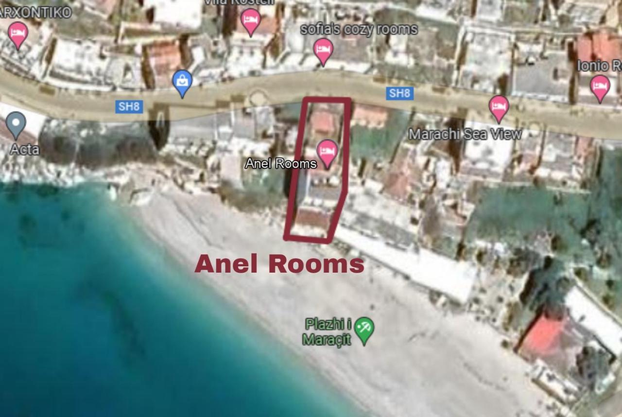 Anel Rooms Himare Exteriör bild